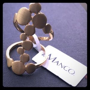 18k Gold Plated Mod Ring